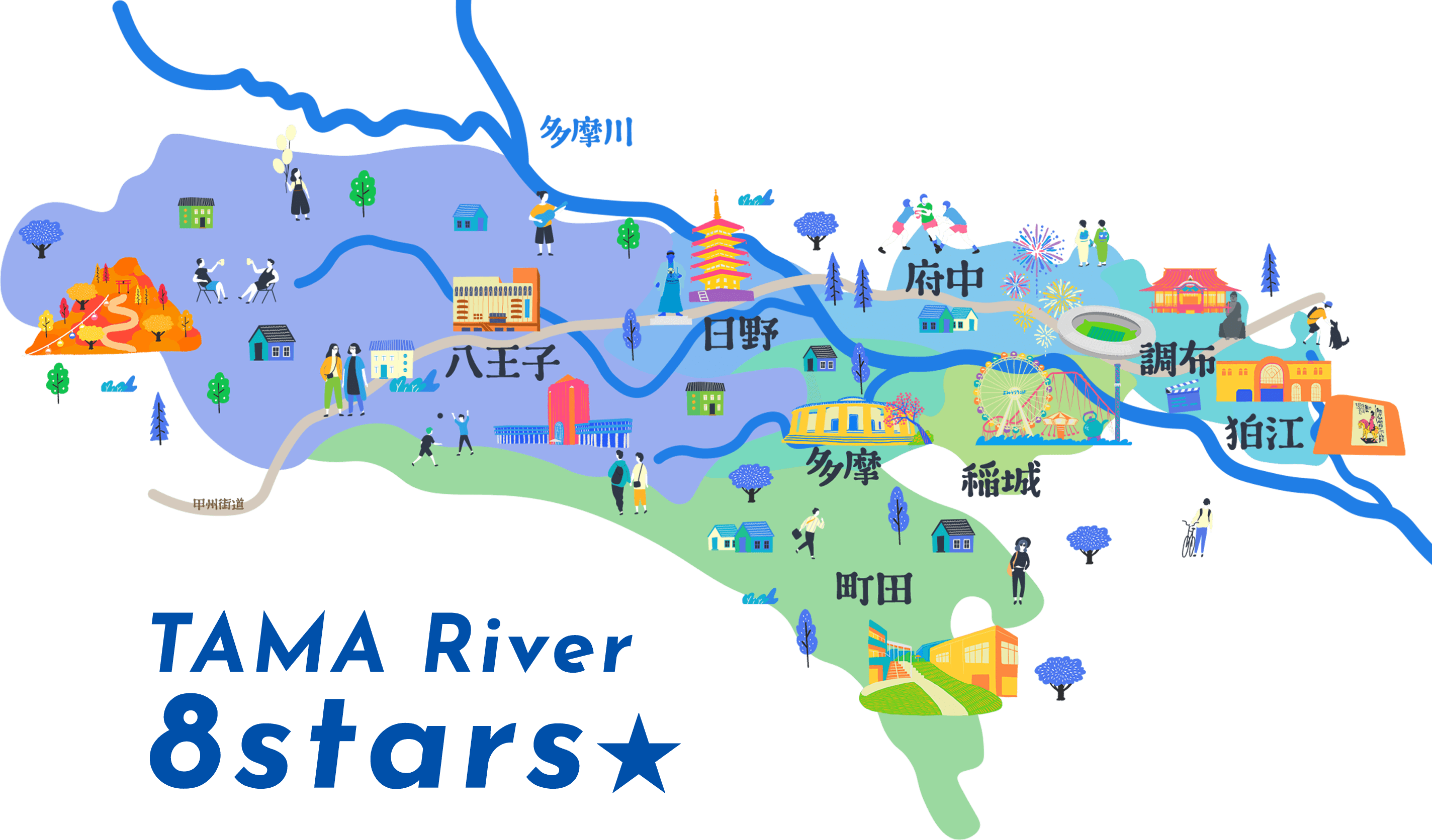 TAMA River 8stars★