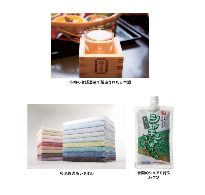 地場産業が元気なまち